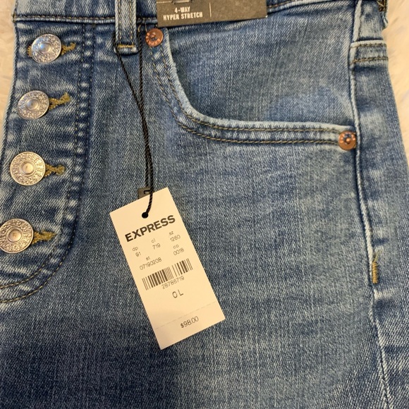 Express Skinny High Rise Jeans - Picture 4 of 4